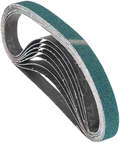 8 Pcs Sanding Belts 1 x 30 Inch 40 Grit Zirconia
