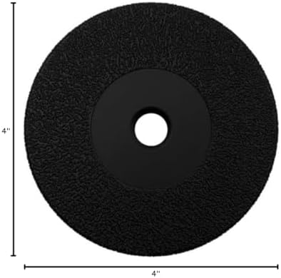 4" Vacuum Brazed Grinding Wheels, Medium #50/60 Grit, 5/8"-11 Arbor