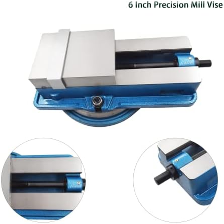 6 Inch Heavy Duty Milling Machine Vise Lengthen Accuracy Mill Vise
