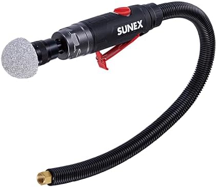 SUNEX Tools SX8202 0.5HP Tire Buffer with Adjustable Power, Lightweight Composite Body, Ergonomic Grip, 3600 RPM, Compact 9-Inch Design