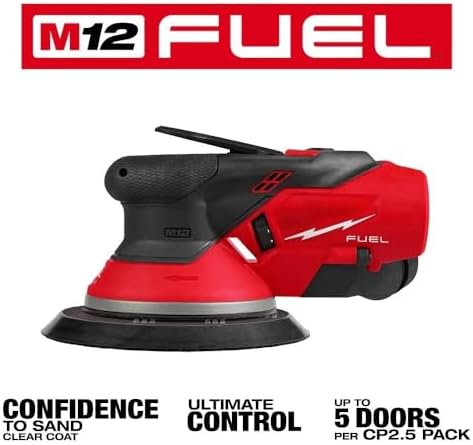 New 2584-20 Power Random Orbit Sanders for Milwaukee M12 FUEL 6" Random Orbital Sander 3/32" - Bare Tool