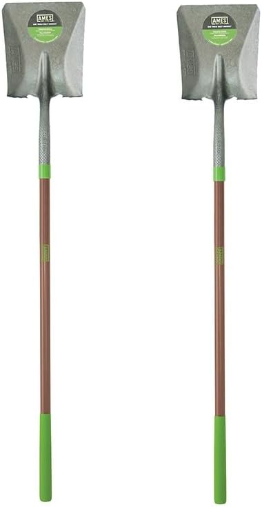 Ames Square Point Shovel, 2-Pack