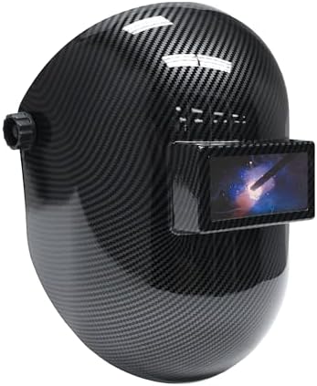 Armour Guard Sugar Scoop 2 x 4.25" Carbon Fiber Fiberglass Pipeliner Welding Helmet