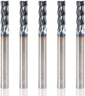 3/16" 4 Flute Roughing End Mill AlTiN Coated Carbide, 5Pcs