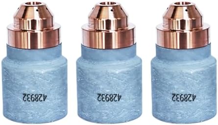 3Pcs 428932 Mechanized Cartridge or Adapter Plasma Consumable Fit Hypertherm SYNC 45-85A Max Removal Gouging