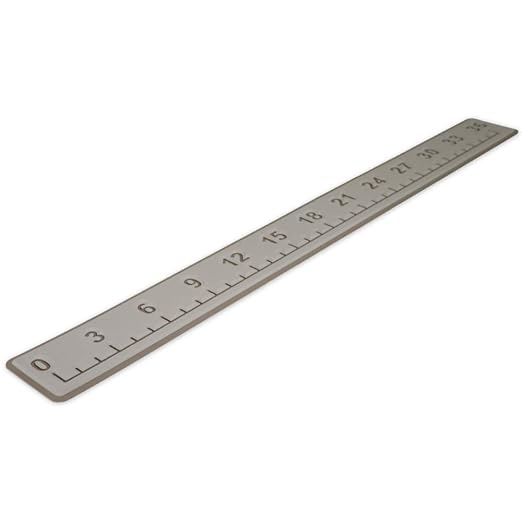 SeaDek Foam Fishing Ruler | Fish Ruler Perfect Boats, Coolers & Kayaks | 36" Fishing Measurement Tool | Fishing Accessories | 3M Adhesive Backing | Mica/Terra