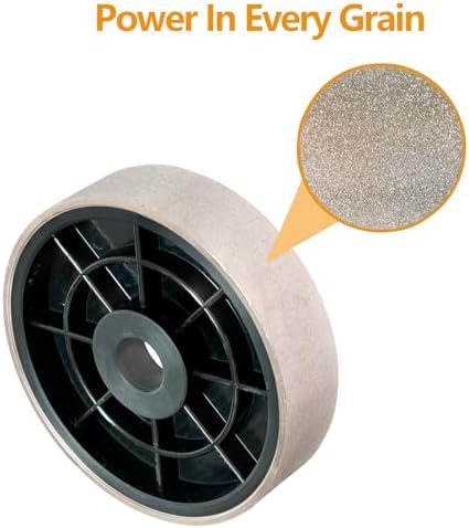 DZQ 6 Inch Grit 220 Diamond Lapidary Jewelry Grinding Wheel