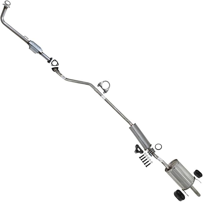 Northeastern Exhaust EPA Approved Catalytic, Resonator, Muffler System Kit Compatible for Honda Civic 2001-2005 1.7L, Include Gaskets, Clamp, and Bolt Spring, for GX and EX/VTEC and VTEC-E