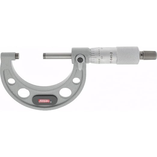 SPI 17-641-2 Calibrated Mechanical Outside Micrometer 1" to 2 inch Range