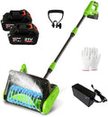 21V Cordless Snow Shovel with Battery, Electric Snow Blower Cordless