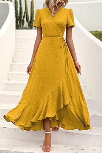 PRETTYGARDEN Women's Boho Floral Summer Maxi Dresses