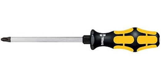 Wera 05017015001 Kraftform Plus 917 SPH Phillips Screwdriver, PH 3 Head, 6" Blade Length