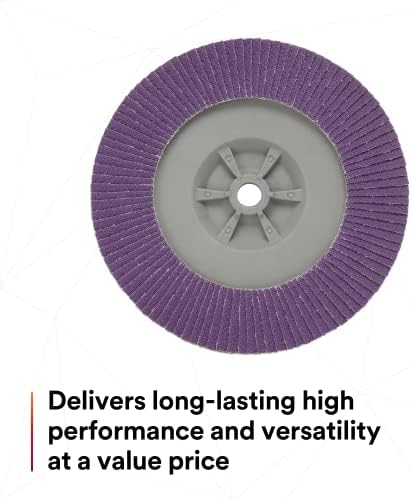 3M Flap Disc, 769F, 40+, T29 Quick Change, 7 in x 5/8 in-11