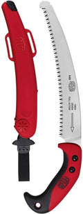 FELCO F640 Pruning Saw – Full-Stroke Pull-Cut Saw for Tree Trimming, Forestry & Outdoor Use | Tree Branch Cutter | Handsaw with Chrome-Plated 10" Blade, Ergonomic Handle, Locking Sheath with Belt Loop