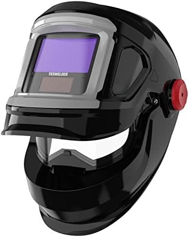 YESWELDER Flip-Up Auto-Darkening Welding Helmet, True Color