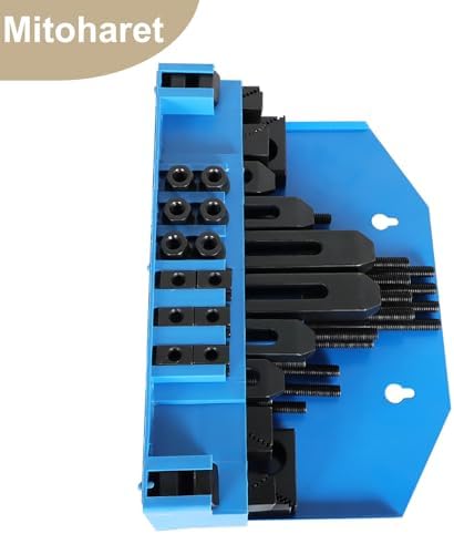 58 Pc 1/2 Inch T-Slot Hold Down Clamp Clamping Kit
