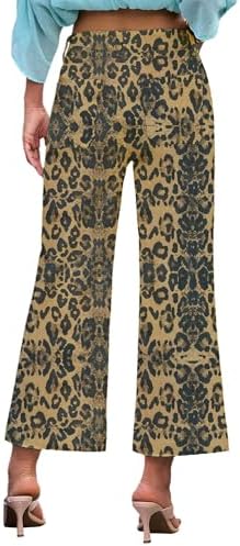 Wide Leg Jeans for Women Trendy High Waisted Flare Jeans Cropped Pants Stretchy Baggy