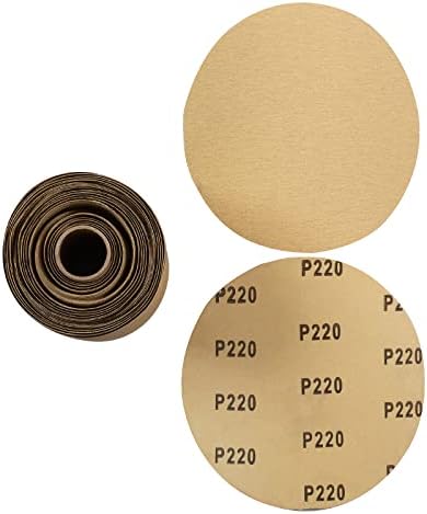100 PCS PSA Sanding Discs 6 Inch 220 Grit Sticky-Back Sandpaper