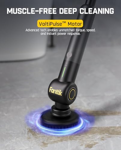 Fanttik Flip G9 Pro Electric Scrubber & Fanttik Flip G10 Nano HomeCare Cordless Electric Spin Scrubber