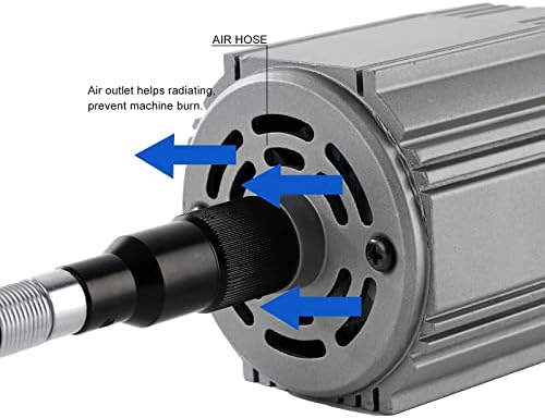 DZQ 780W Flex Shaft Grinder with 83 Accessories 0.4–6.5mm Chuck