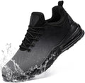 LARNMERN Men Chef Shoes Non Slip Work Waterproof Slip-on