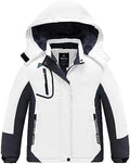 wantdo Girls Winter Ski Coat Fleece Snowboarding Jacket Waterproof 10000mm