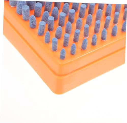 SOLUSTRE 100pcs Abrasive Mounted Grinding Bits Zirconium Polishing Tools for Precision Grinding for Rotary Tools and Craft Projects