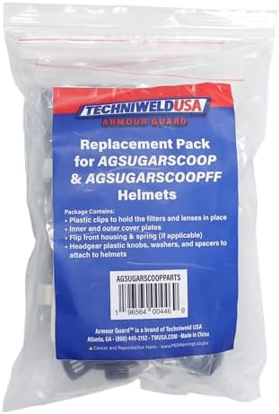 Armour Guard Sugar Scoop Welding Helmet Replacement Parts Pack