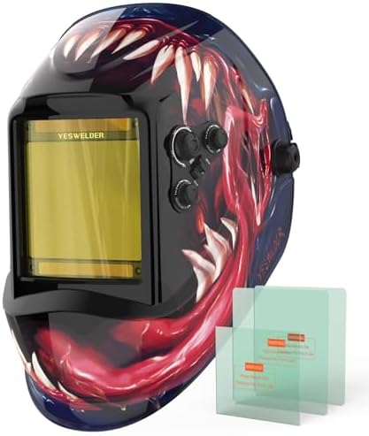 YESWELDER Auto Darkening Welding Helmet, Large View, LYG-M800H-VM
