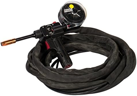 TWECO 1027-1397 MIG Spool Gun for Rebel 215ic Multi-Process Welder, 023"- 035" Welding Wire, 160 Amp, 12' Direct Connect Cable, Heavy Duty Drive Motor, Impact Resistance Handle