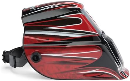 Lincoln Electric Fierce Welding Helmet, Red, K3063-1