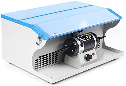 Polishing Buffing Machine, 200W Powerful Jewelry Tabletop Dust Collector Buffing Machine With Adjustable Speed 0-10000rpm, Light Jewelry Polisher With Footpads & Safety Locks For Polishing Jewelry