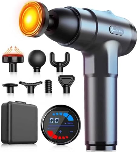 Massage Gun with Heat Massager Deep Tissue Muscle Massager Gifts for Men