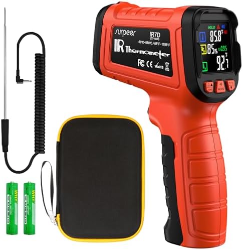 Infrared Thermometer Temperature Gun 1796°F 16:1 Laser