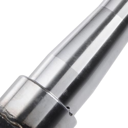 Trailer Round Spindle #84 with 4-Hole Flange Weld On 1.75 Inch with Fastening Accessories
