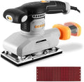 2.2 Amp 1/3 Sheet Palm Sander for Woodworking, Variable Speed up to 26,000 OPM, Corded Electric Sheet Finishing Sander with 15 pcs Sandpaper and Dust Box for Wood Polishing Sanding