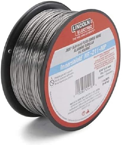 Lincoln Electric MIG Welding Wire, NR-211-MP, .035, Spool, Model: ED030584 (Pack of 3)