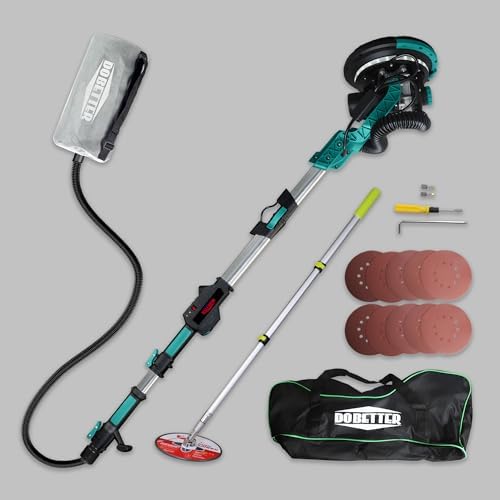 Drywall Sander With Vacuum Dust Collector and Pole Sander Set