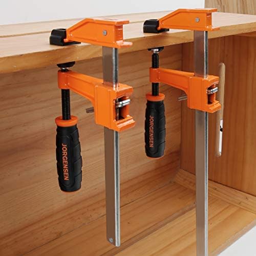 JORGENSEN 4-pack Steel Bar Clamps Set & JORGENSEN 2-pack Ratchet Bar Clamps Set