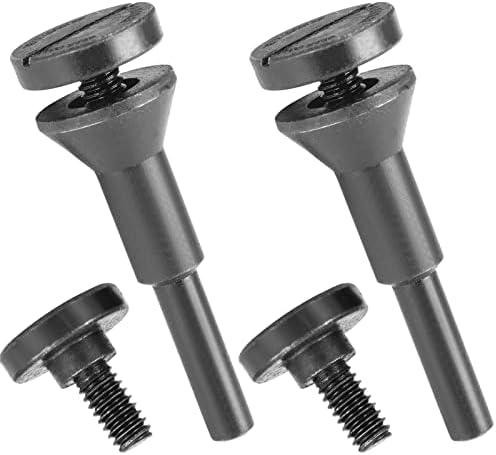 2 Pack Mounting Mandrel 3/8" & 1/4" Arbor Hole for Cut-Off Wheel Circular Saw Blade 1/4" Shaft for Die Grinder Rotary Tool