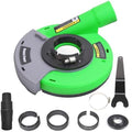Dust Shroud for Angle Grinder 4.5 Inch /5 Inch Universal Surface Grinding Shroud for Concrete, Cement, Marble, Rock, Granite（115mm / 125mm）