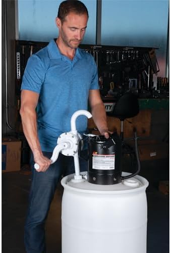 Performance Tool W54285 DEF (Diesel Exhaust Fluid) Rotary Barrel Pump for 55 Gallon Drums