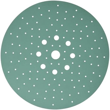Serious Grit - 225mm (9-Inch) P220 Grit Drywall Sanding Discs - 25 Pack Box