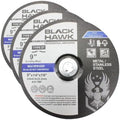 BHA 9" x1/4" x7/8" Metal Grinding Wheels for Angle Grinder - 15 Pack