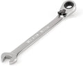 TEKTON 11/32 Inch Reversible Ratcheting Combination Wrench | WRC23309 | 12-Point, Satin Chrome Finish