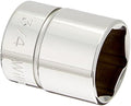 Williams JHWB-624 3/8-Inch Drive Shallow SAE 6 Point Socket, 3/4-Inch, High-Polished Chrome Finish