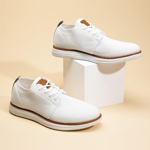 Bruno Marc Men's KnitFlex Breeze Casual Dress Sneakers