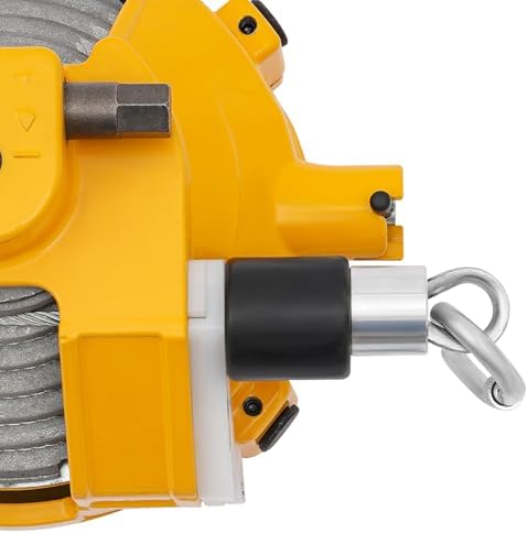 Spring Tool Balancer 11-19lbs Retractable Spring Balancer Self-Locking Ratchet Device Retractable Tool Fixture Holder with 1.5m Wire Rope Adjustable Balancer Retractor Hanging Holding Equipment