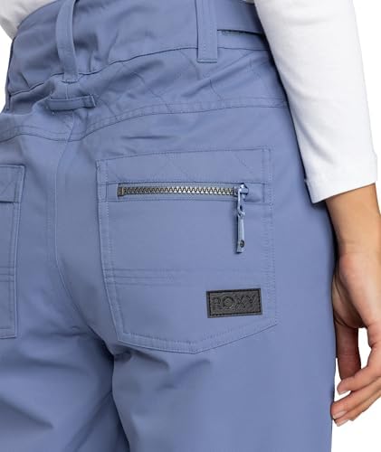 Roxy Women's Nadia Ski Pant – 10K Waterproof, Insulated, PFAS-Free, Adjustable Waist & Snow Gaiters
