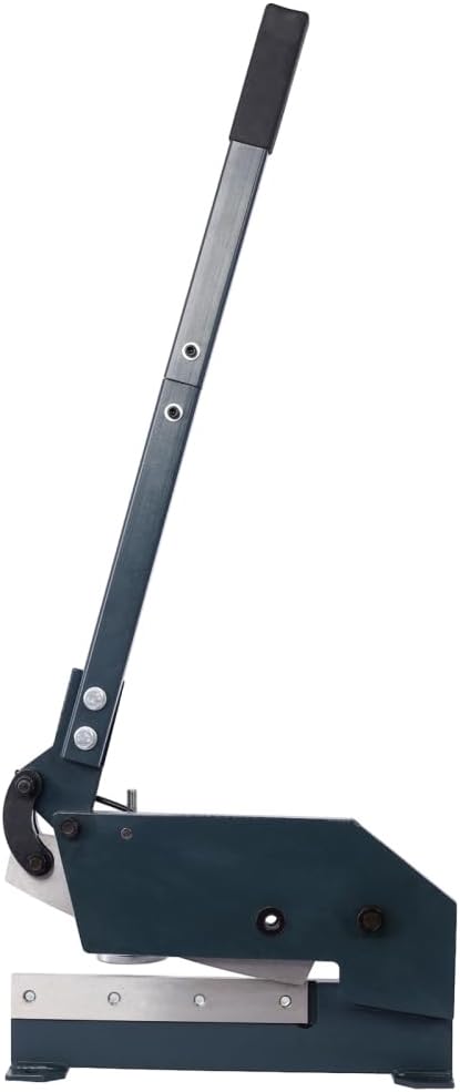 Metal Shears, Heavy-Duty Sheet Metal Cutter for Industrial Use, Hand Plate Shear, High Carbon Steel Blade, Effortless Cutting, Shrinker Stretcher Compatible, Workbench Mountable (10-Inch)